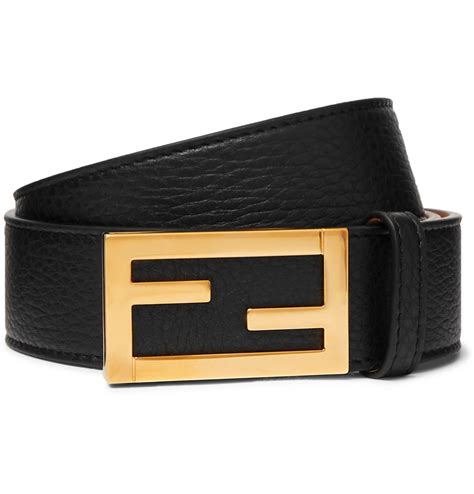 fendi black leather belt|Fendi belt black friday.